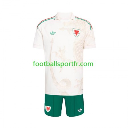 Tenue Pays de Galles Enfant Exterieur Coupe du monde 2026 Maillot de Foot